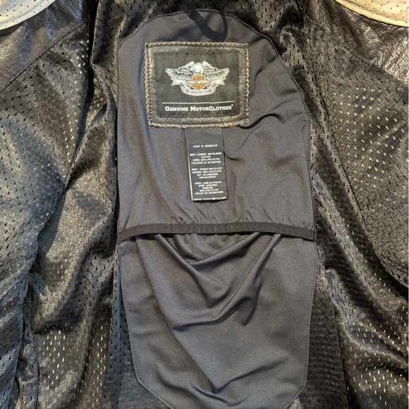 Harley Davidson Motorcycle Jacket men’s L - Picture 8 of 12